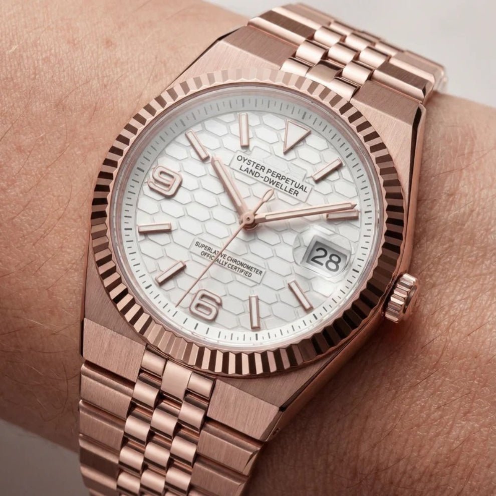 Land Dwelleiko | Rosé Gold - TWTwatches