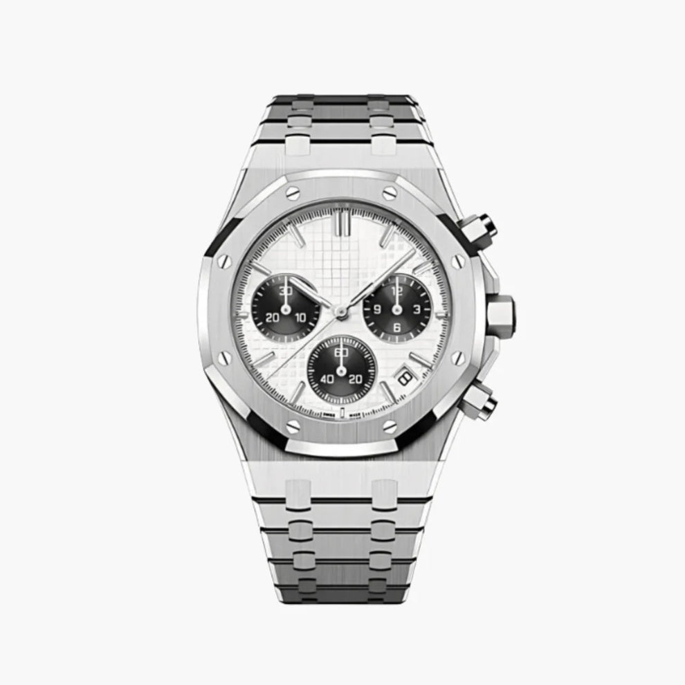 Royal SeiOak Chrono | Panda - TWTwatches