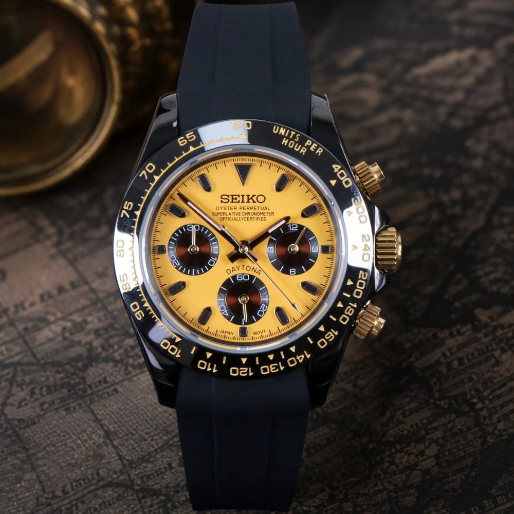 Seiko Mod Daytona Bumblebee | TWT - TWTwatches