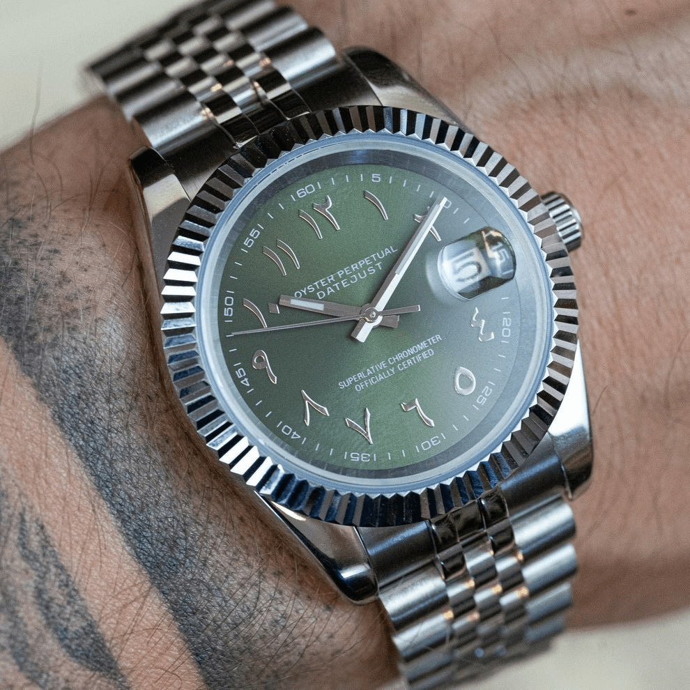 Dateiko Arabic | Olive - TWTwatches