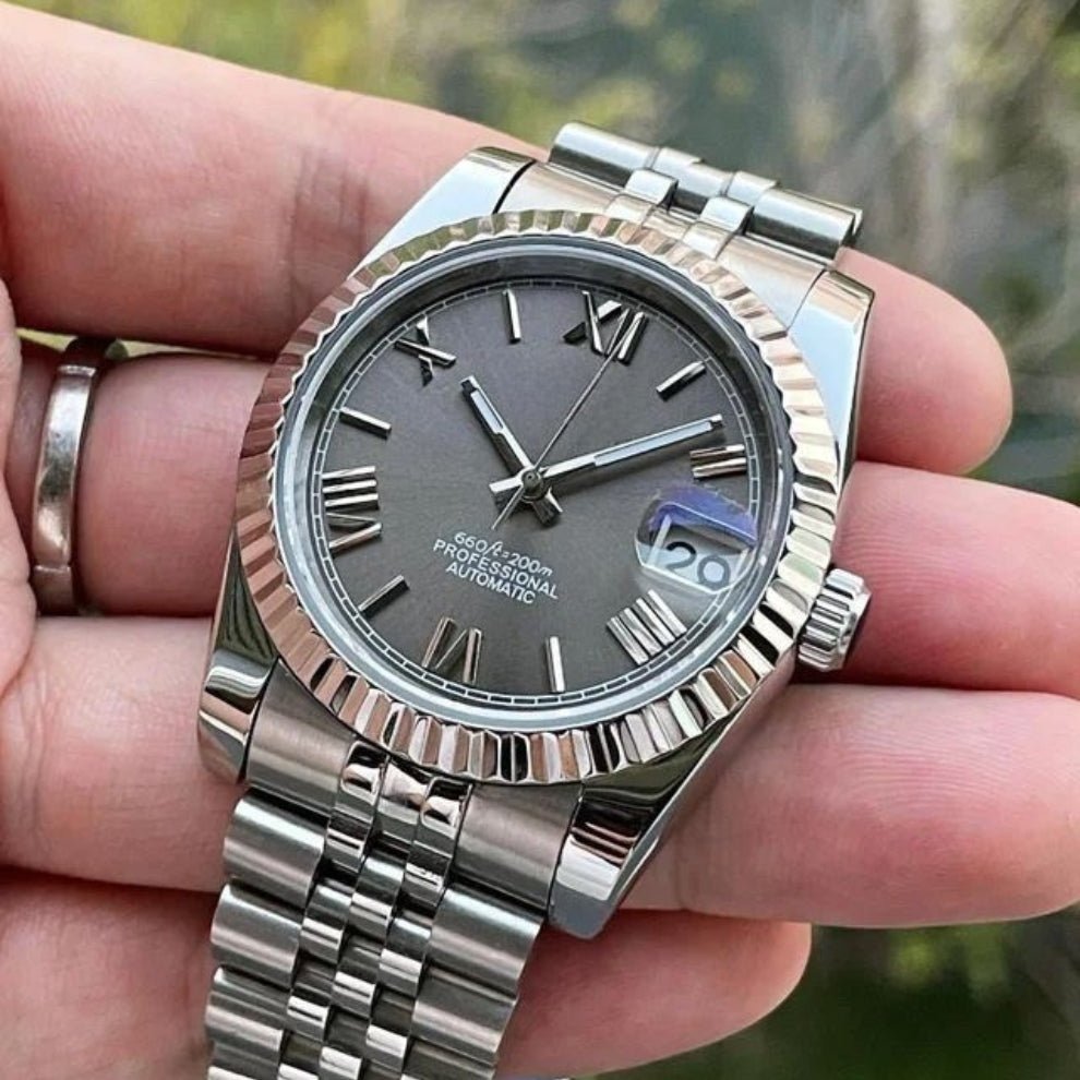 Dateiko Roman | Grey - TWTwatches