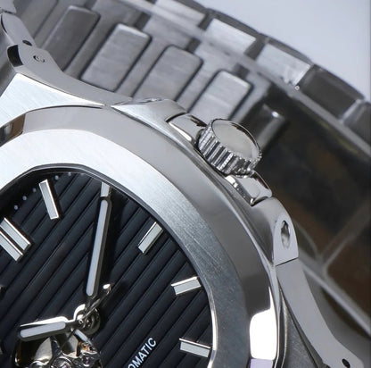Nautiko Open Heart | Black - TWTwatches