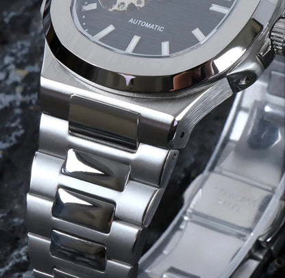 Nautiko Open Heart | Black - TWTwatches