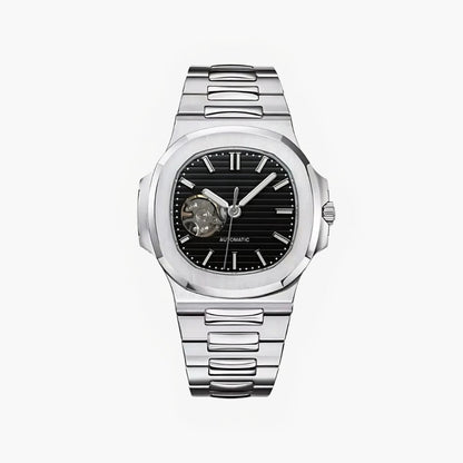 Nautiko Open Heart | Black - TWTwatches