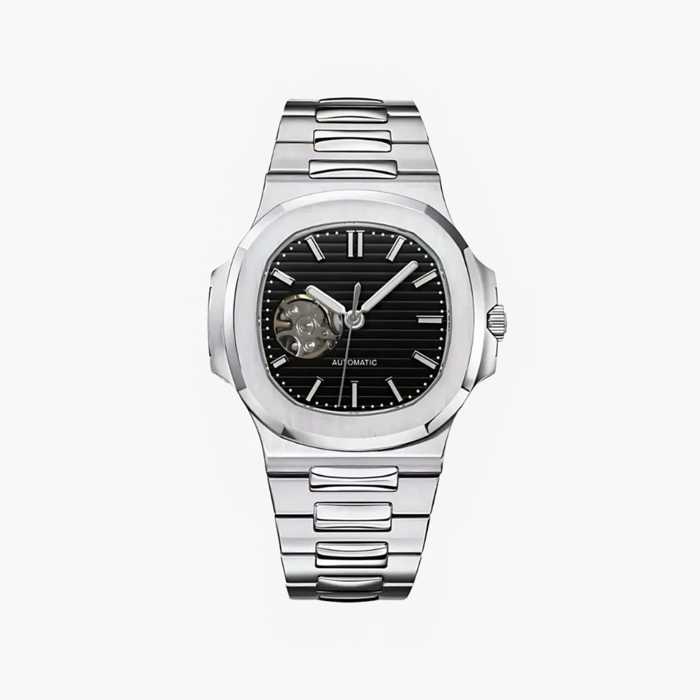 Nautiko Open Heart | Black - TWTwatches