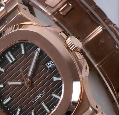 Nautiko | Rose Gold - TWTwatches