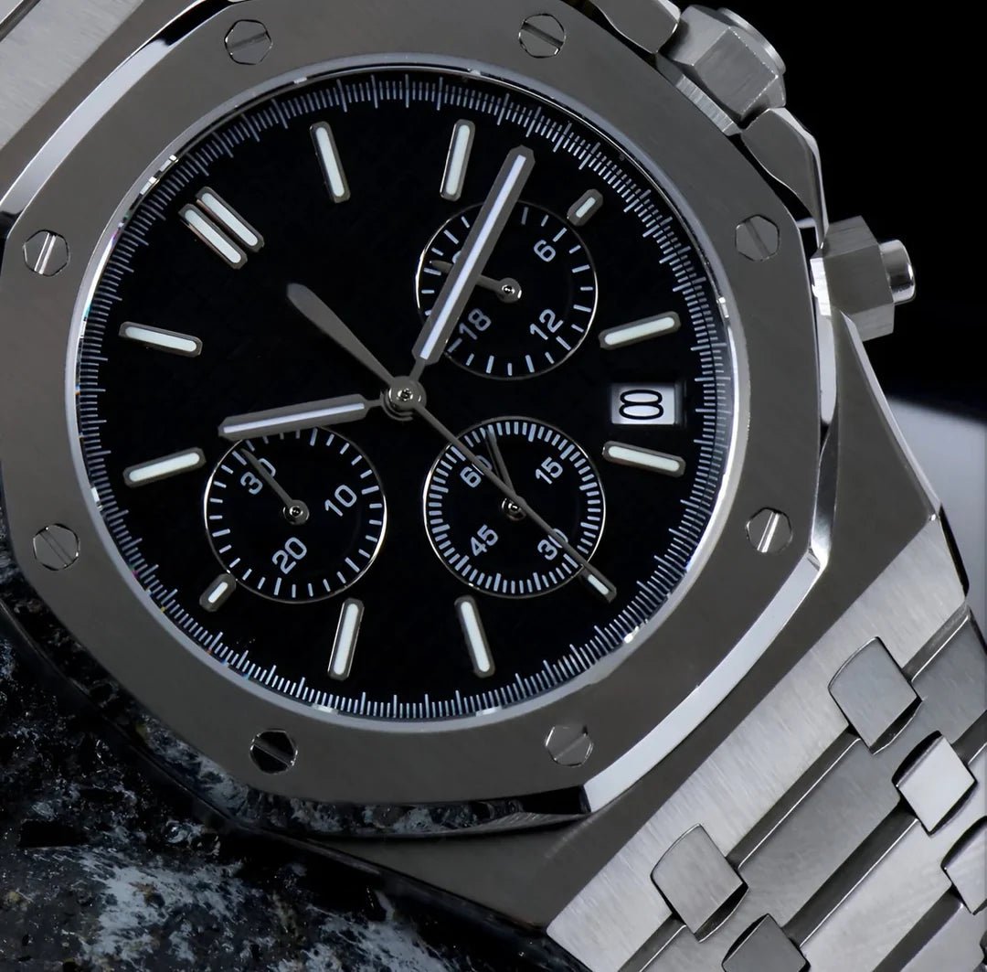 Royal SeiOak Chrono | Black - TWTwatches