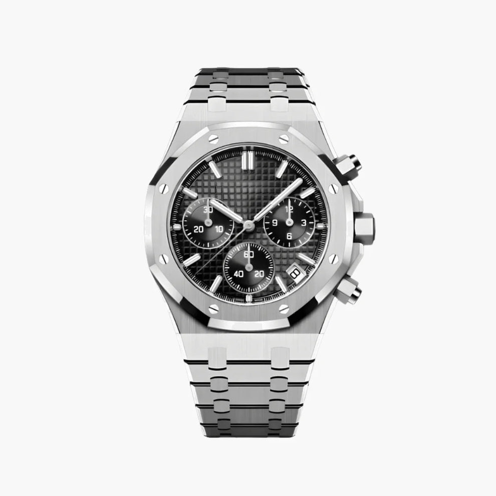 Royal SeiOak Chrono | Black - TWTwatches