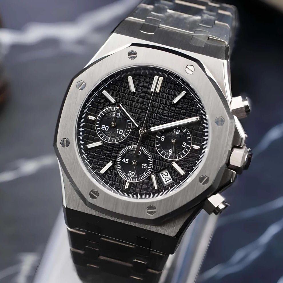 Royal SeiOak Chrono | Black - TWTwatches