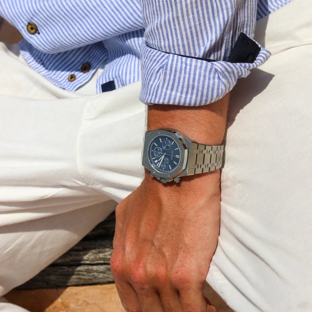Royal SeiOak Chrono | Blue - TWTwatches