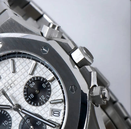 Royal SeiOak Chrono | Panda - TWTwatches