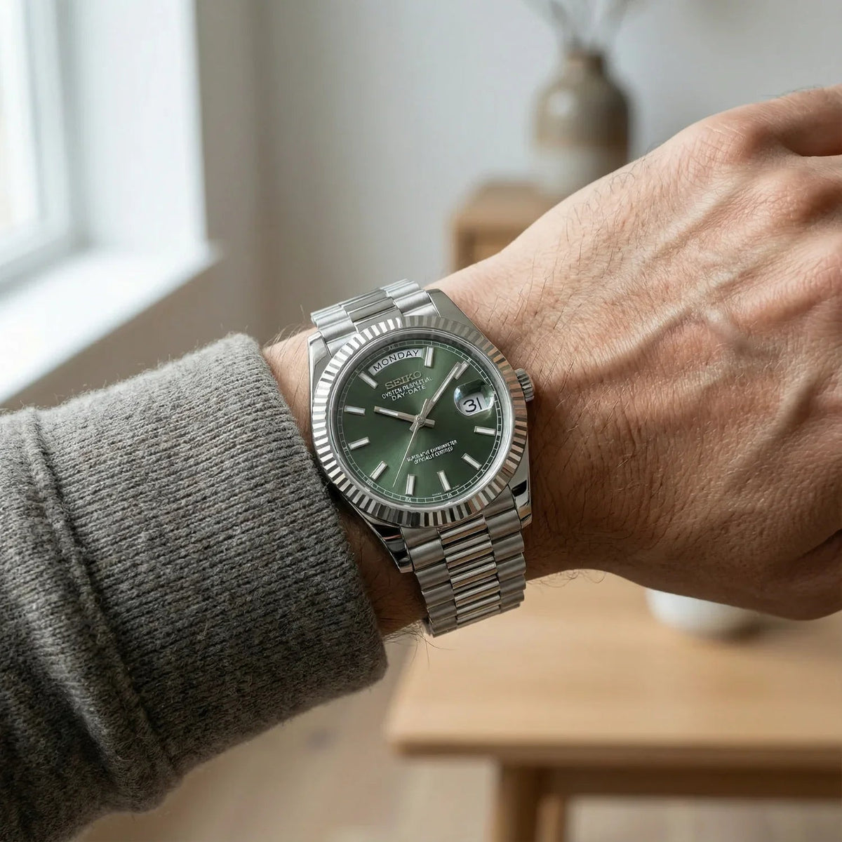 Seiko Mod Day-Date | TWT - TWTwatches