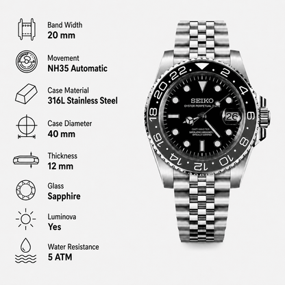 Seiko Mod GMT | TWT - TWTwatches