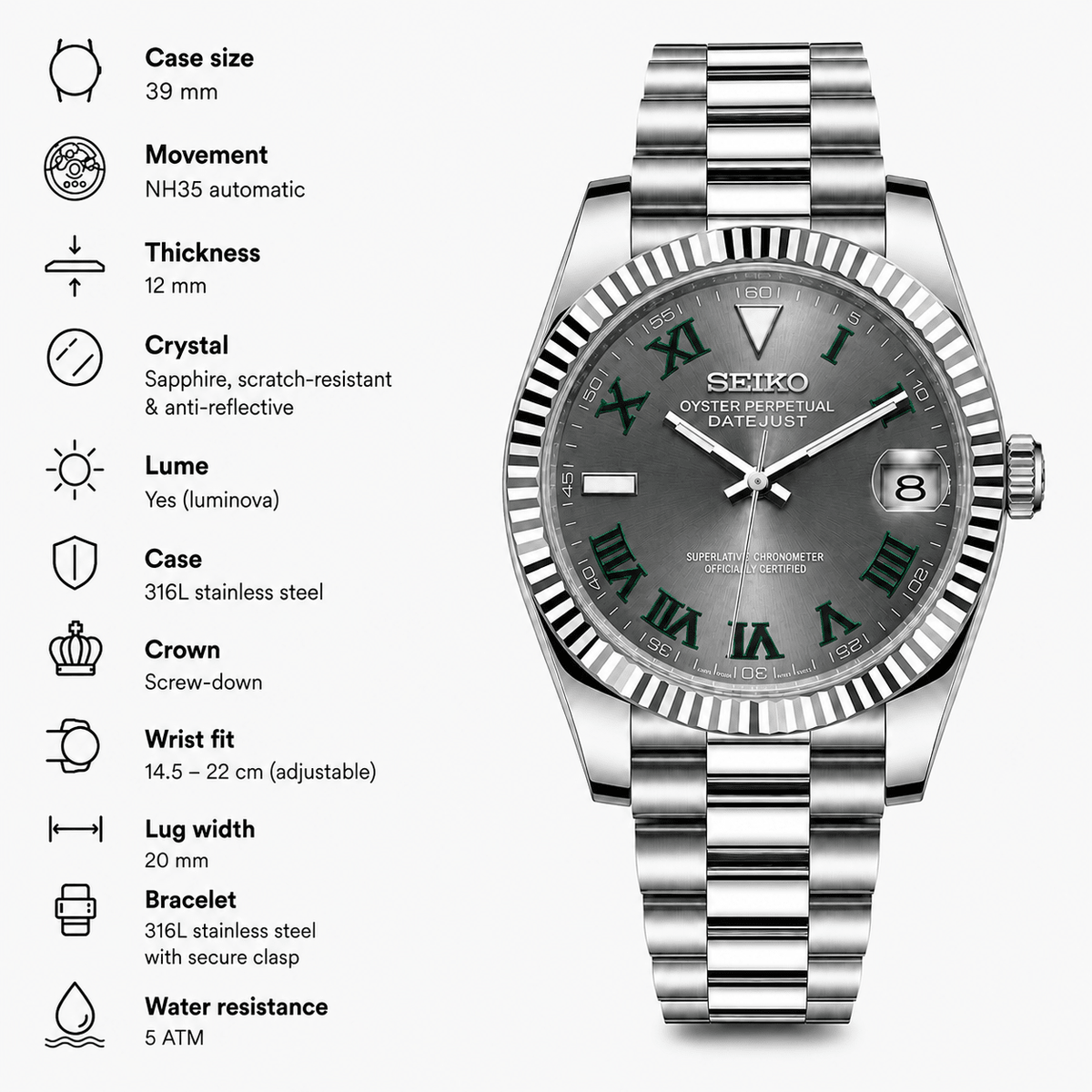 Seiko Mod Wimbledon | TWT - TWTwatches