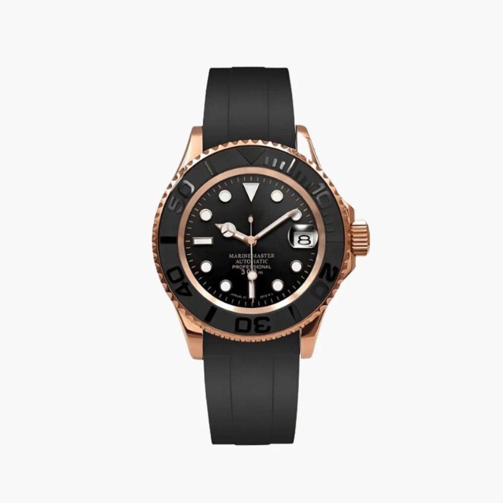 Subeiko Rubber | Rosé Gold - TWTwatches