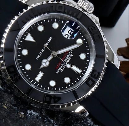 Subeiko Rubber | Silver - TWTwatches
