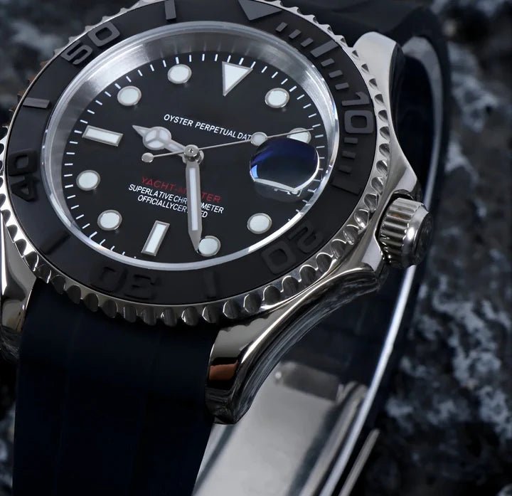 Subeiko Rubber | Silver - TWTwatches